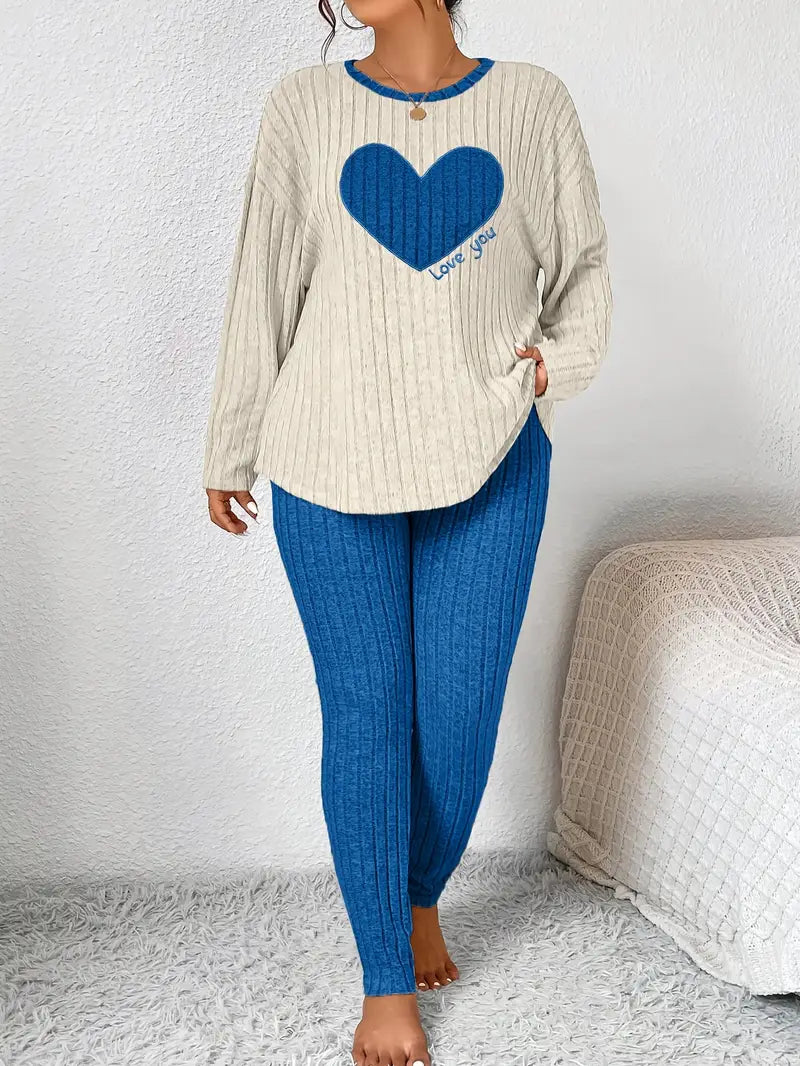 Cozy Heart Lounge Set | Stöd bröstcancer