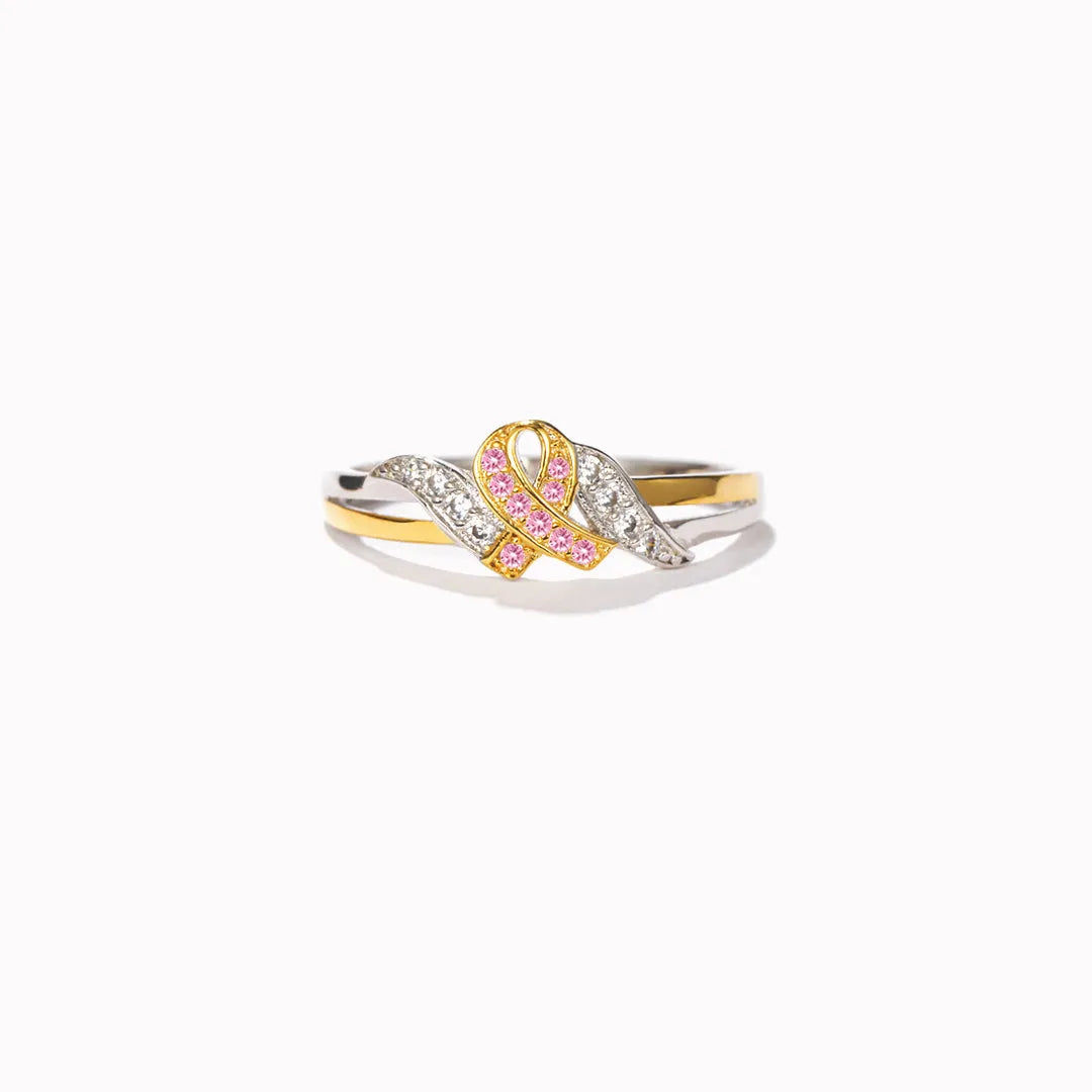 Pink Ribbon Ring | Stöd bröstcancer