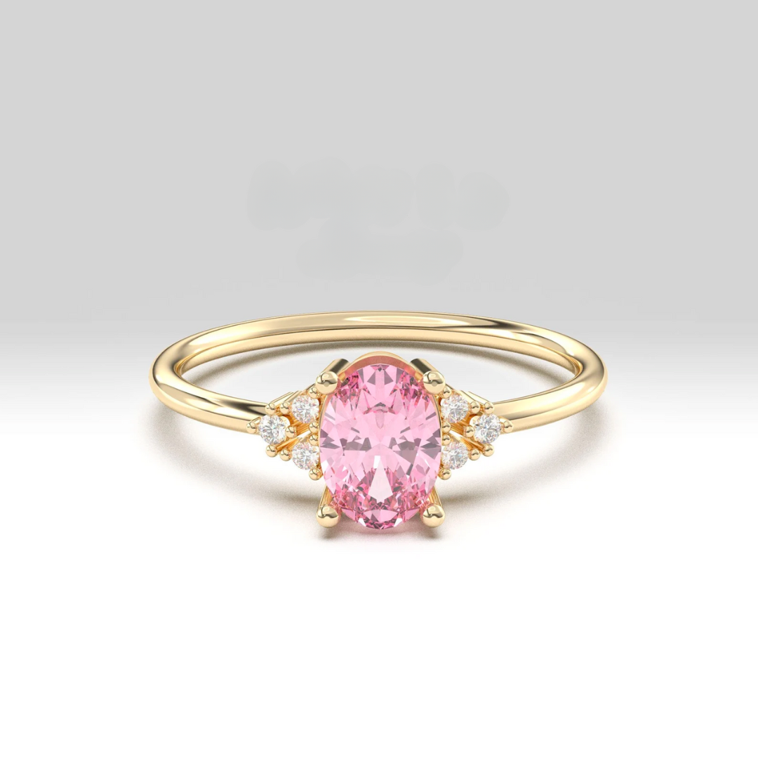 Pink Month Ring | Stöd bröstcancer