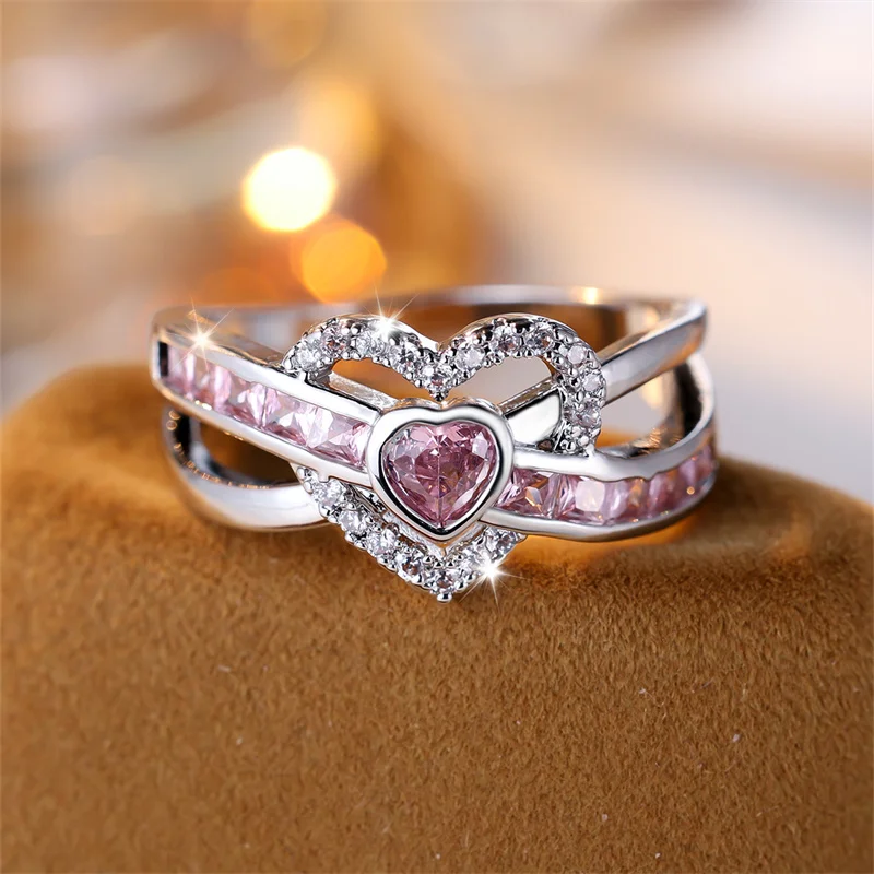 Pink Love Ring | Stöd bröstcancer