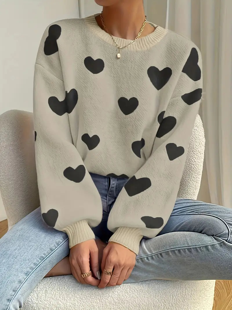 Bold Hearts Sweater | Stöd bröstcancer