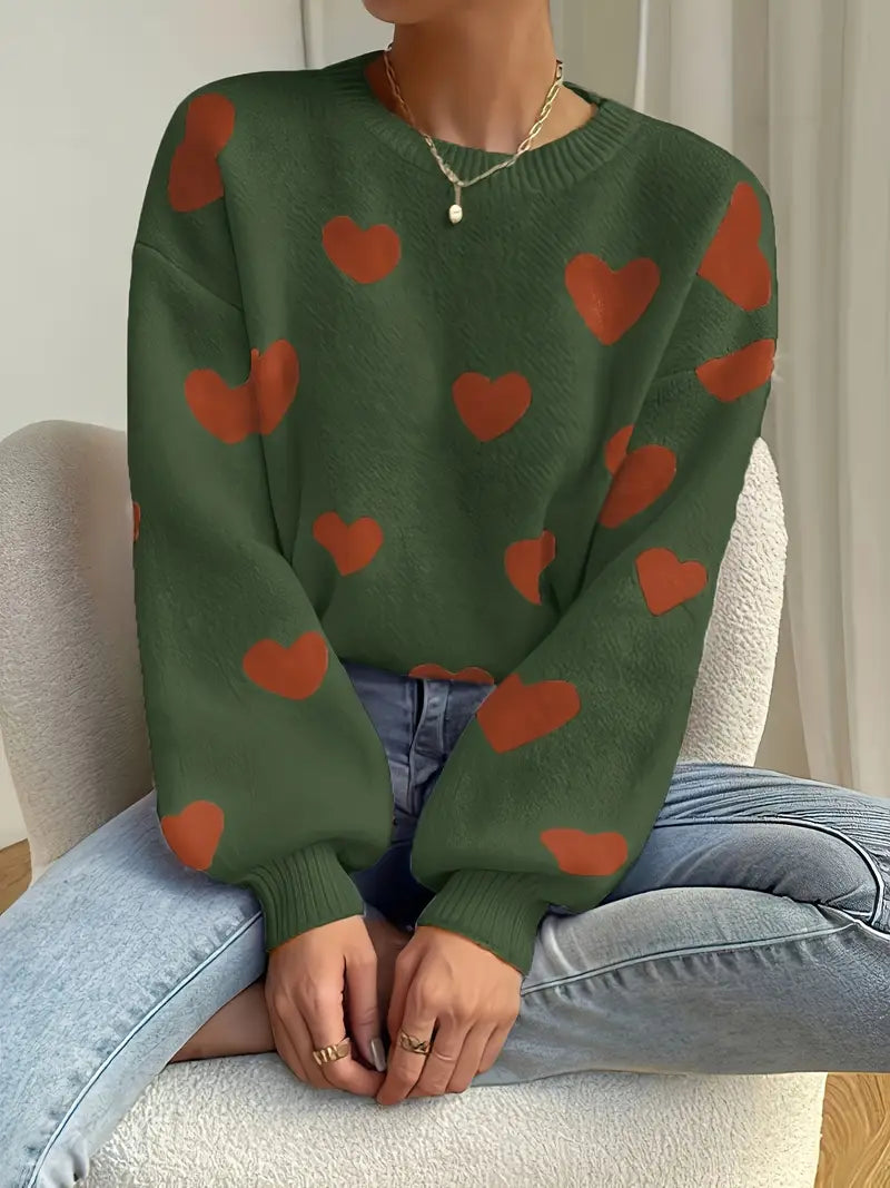 Bold Hearts Sweater | Stöd bröstcancer