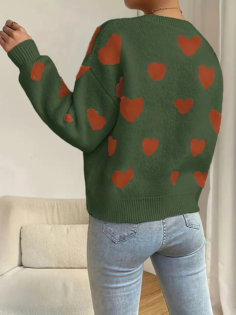 Bold Hearts Sweater | Stöd bröstcancer