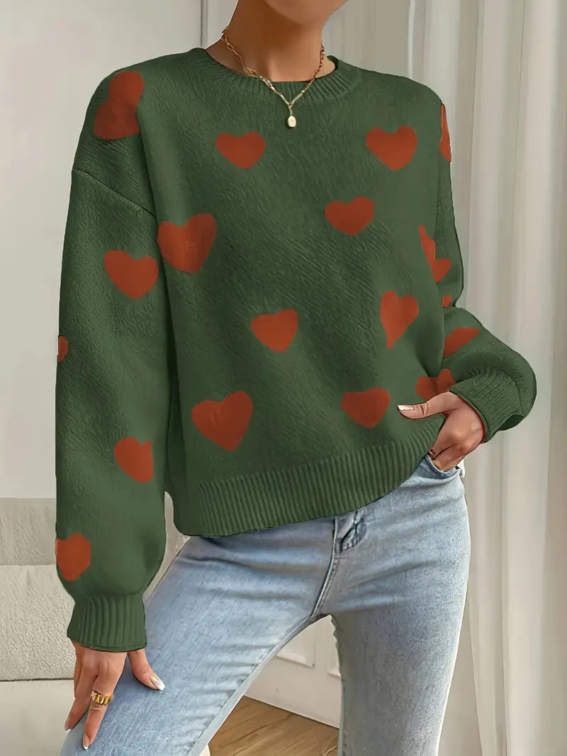 Bold Hearts Sweater | Stöd bröstcancer