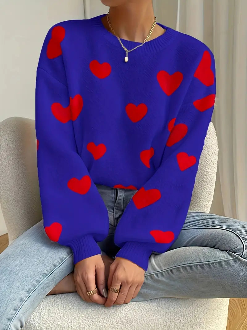 Bold Hearts Sweater | Stöd bröstcancer