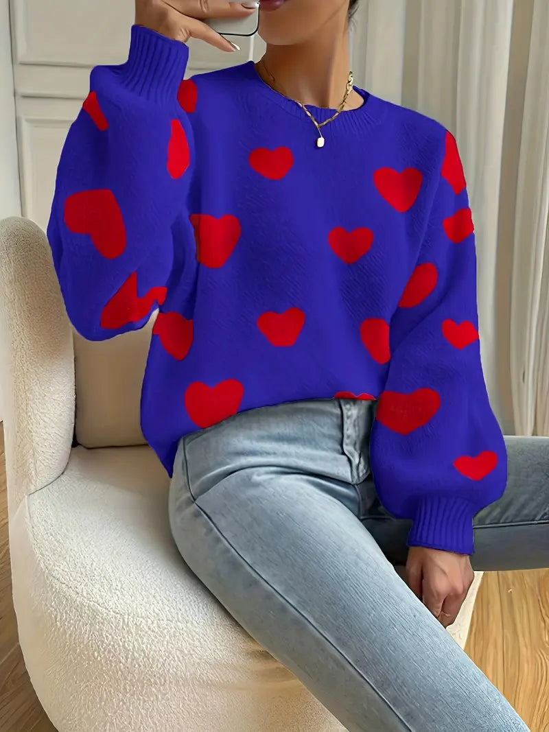 Bold Hearts Sweater | Stöd bröstcancer