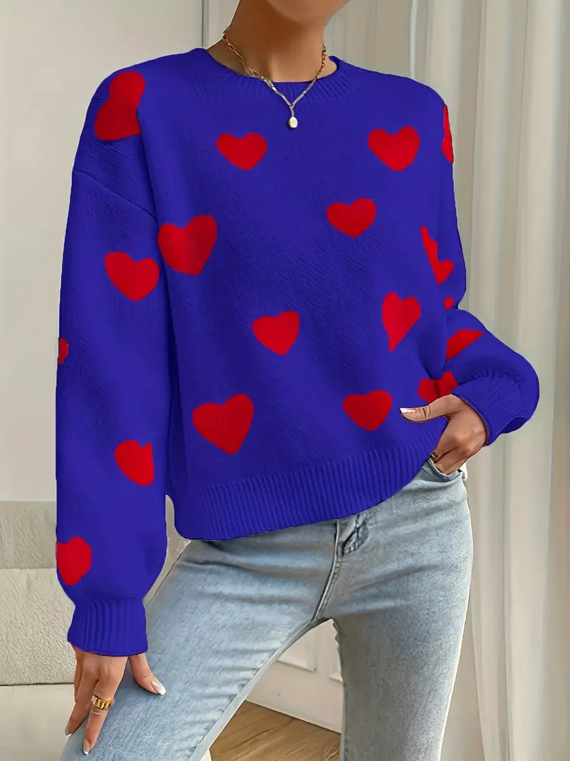 Bold Hearts Sweater | Stöd bröstcancer