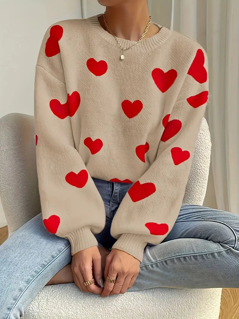 Bold Hearts Sweater | Stöd bröstcancer