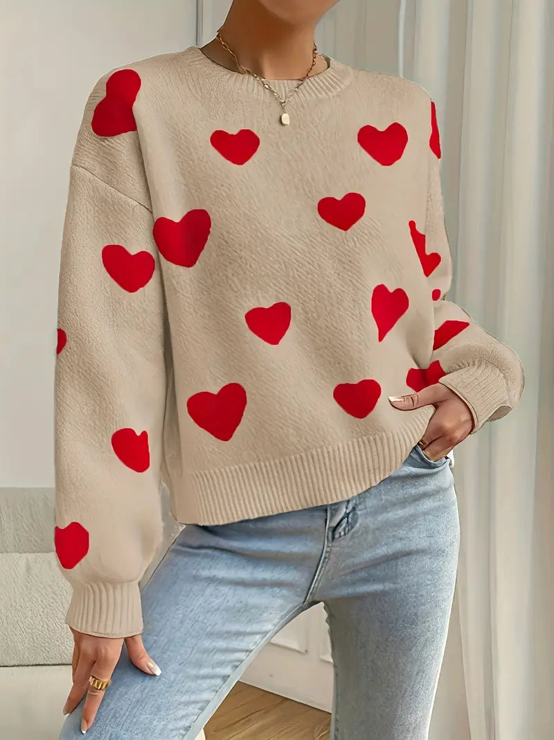 Bold Hearts Sweater | Stöd bröstcancer