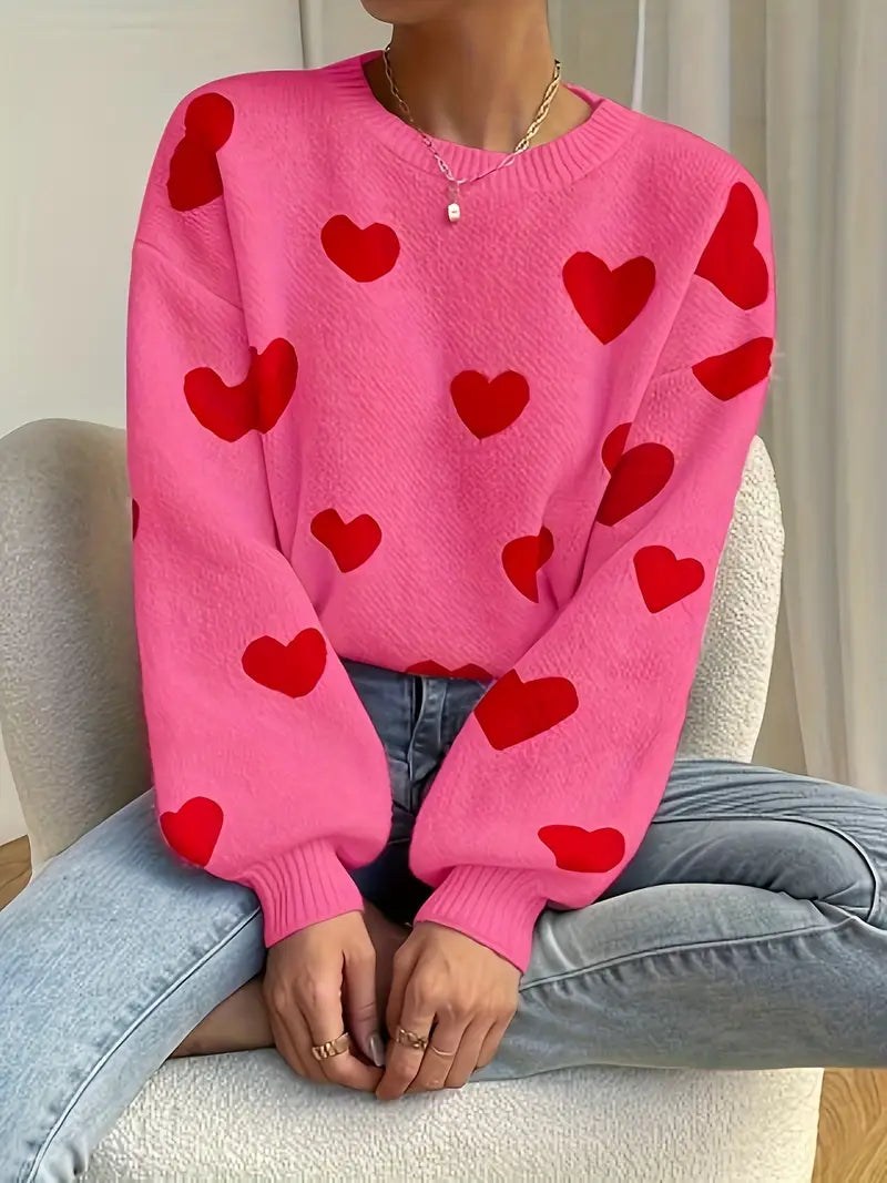 Bold Hearts Sweater | Stöd bröstcancer