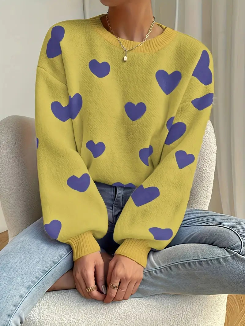 Bold Hearts Sweater | Stöd bröstcancer