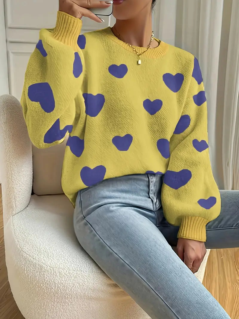 Bold Hearts Sweater | Stöd bröstcancer