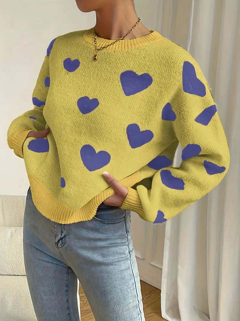 Bold Hearts Sweater | Stöd bröstcancer